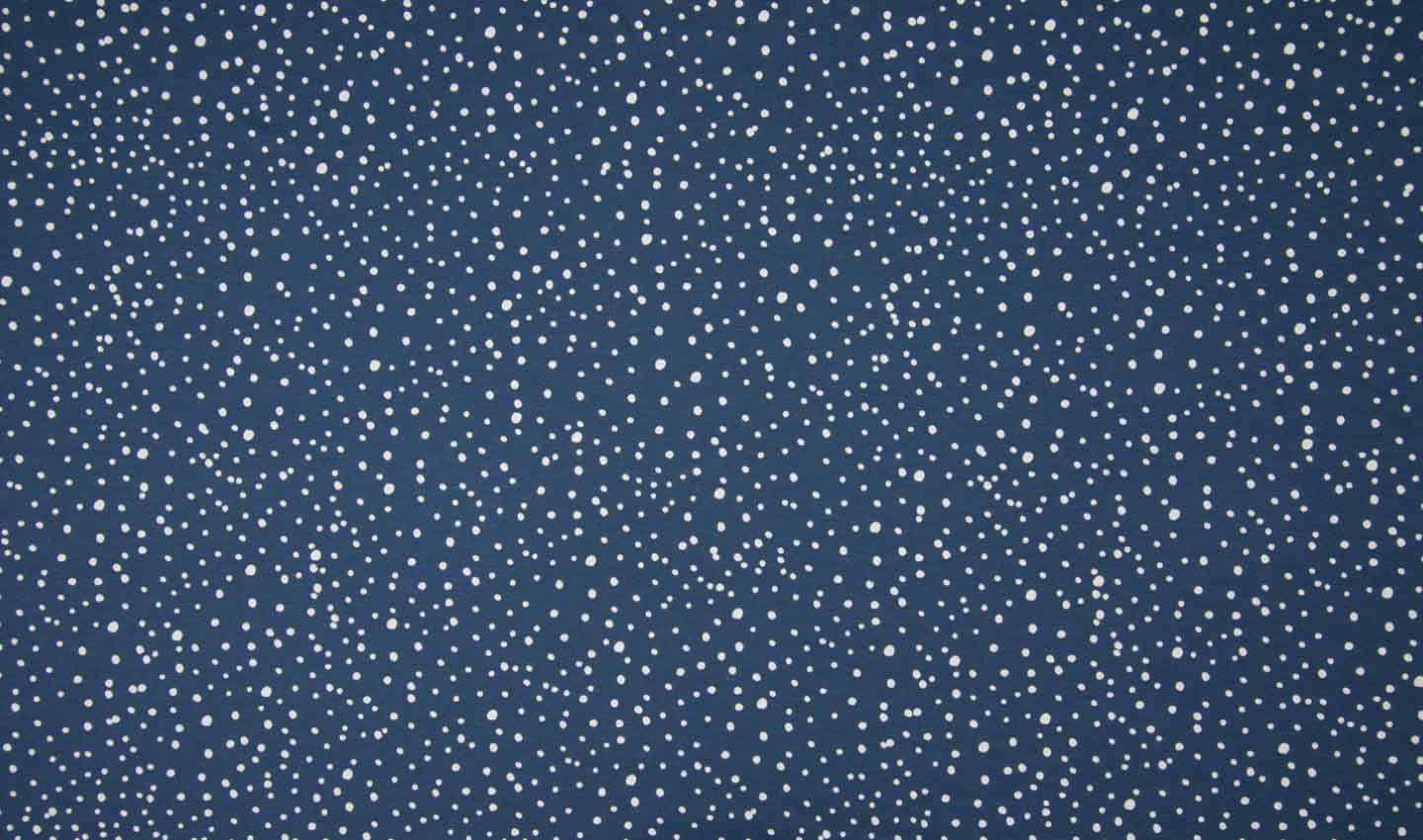 Bomullstyg Dots Jeans