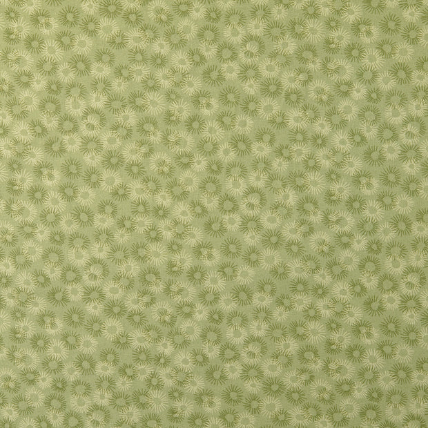 Bomull / Poplin Olivgrön