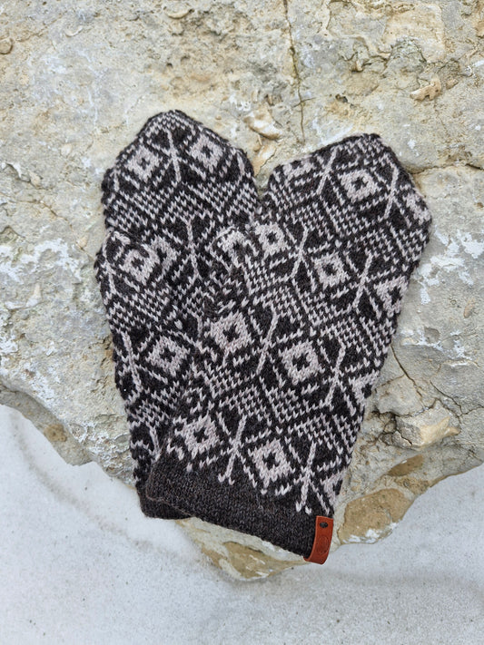 Mönster- och garnpaket,  Dalbo vantar